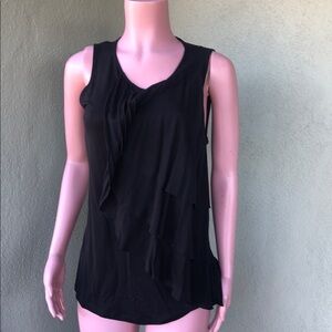 Anne Klein Elegant Black Blouse